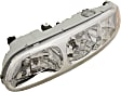 Driver and Passenger Side Halogen Headlight, With bulb(s), OE Replacement