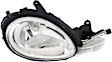 2000-2001 Plymouth Neon - Driver and Passenger Side Halogen Headlight, With bulb(s), OE Replacement