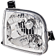2000-2004 Toyota Tundra - Driver and Passenger Side Halogen Headlight, With bulb(s), OE Replacement