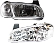 Driver and Passenger Side Halogen Headlight, With bulb(s), OE Replacement