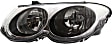 Driver and Passenger Side Halogen Headlight, With bulb(s), OE Replacement