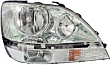 Driver and Passenger Side Halogen Headlight, With bulb(s), OE Replacement