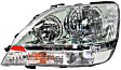 Driver and Passenger Side Halogen Headlight, With bulb(s), OE Replacement