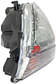 Driver and Passenger Side Halogen Headlight, With bulb(s), OE Replacement