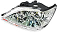 Driver and Passenger Side Halogen Headlight, With bulb(s), OE Replacement