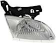 2000-2002 Chevrolet Cavalier - Driver and Passenger Side Halogen Headlight, With bulb(s), OE Replacement