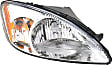 Driver and Passenger Side Halogen Headlight, With bulb(s), OE Replacement, CAPA Certified