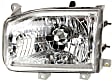 Driver and Passenger Side Halogen Headlight, With bulb(s), OE Replacement