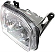 Driver and Passenger Side Halogen Headlight, With bulb(s), OE Replacement