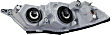 2004 Toyota Avalon - Driver and Passenger Side Halogen Headlight, With bulb(s), OE Replacement