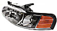 Driver and Passenger Side Halogen Headlight, With bulb(s), OE Replacement