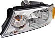 Driver and Passenger Side Halogen Headlight, With bulb(s), OE Replacement