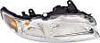 2001 Nissan Sentra - Driver and Passenger Side Halogen Headlight, With bulb(s), OE Replacement