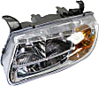 Driver and Passenger Side Halogen Headlight, With bulb(s), OE Replacement