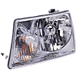 2003 Ford Ranger - Driver and Passenger Side Halogen Headlight, With bulb(s), OE Replacement