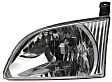 Driver and Passenger Side Halogen Headlight, With bulb(s), OE Replacement