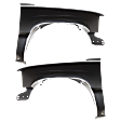 2002 Chevrolet Silverado 2500 HD - Front, Driver and Passenger Side Fender, CAPA Certified
