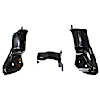 Front, Driver and Passenger Side, Center Bumper Bracket