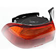 Driver Side, Inner And Outer Halogen Tail Light, Without bulb(s), OE Replacement