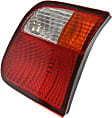 Driver and Passenger Side, Inner Halogen Tail Light, Without bulb(s), OE Replacement