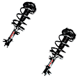 SET-2331796L-F Front, Driver and Passenger Side Fully Loaded Strut, 4WD