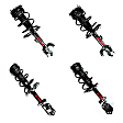 SET-2333313L-C Front and Rear, Driver and Passenger Side Fully Loaded Strut