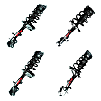 SET-2333320L-C Front and Rear, Driver and Passenger Side Fully Loaded Strut