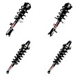 SET-2333406L-C Front and Rear, Driver and Passenger Side Fully Loaded Strut
