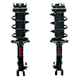 SET-2333466L-F Front, Driver and Passenger Side Fully Loaded Strut, Coupe
