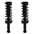 SET-2345397-R Rear, Driver and Passenger Side Fully Loaded Strut, Wagon