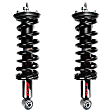 2015 Nissan Frontier - Front, Driver and Passenger Side, Fully Loaded Strut, 4WD