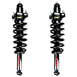 SET-2345750-R Rear, Driver and Passenger Side Fully Loaded Strut, Convertible