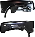 Front, Driver and Passenger Side Fenders, With turn signal light hole