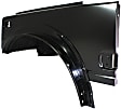 Front, Driver and Passenger Side Fenders, With turn signal light hole