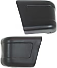 1988 Suzuki Samurai - Front, Driver and Passenger Side Bumper End, Primed, Plastic