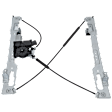 Extended Cab Pickup Front and Rear, Driver and Passenger Side Power Window Regulator, With Motor