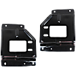 Front, Driver and Passenger Side Bumper Brackets, Mounting Plate