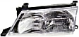 Driver and Passenger Side Halogen Headlight, With bulb(s), OE Replacement