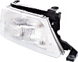 Driver and Passenger Side Halogen Headlight, With bulb(s), OE Replacement