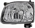 Driver and Passenger Side Halogen Headlight, With bulb(s), OE Replacement, CAPA Certified