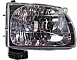 Driver and Passenger Side Halogen Headlight, With bulb(s), OE Replacement, CAPA Certified