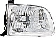 2003-2004 Toyota Tundra - Driver and Passenger Side Halogen Headlight, With bulb(s), OE Replacement