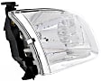 2003-2004 Toyota Tundra - Driver and Passenger Side Halogen Headlight, With bulb(s), OE Replacement
