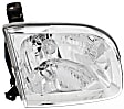 2003-2004 Toyota Tundra - Driver and Passenger Side Halogen Headlight, With bulb(s), OE Replacement