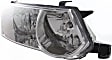 Driver and Passenger Side Halogen Headlight, With bulb(s), OE Replacement