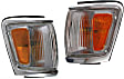 Driver and Passenger Side Halogen Corner Light, With bulb(s)