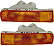Front, Driver and Passenger Side Turn Signal Light, With bulb(s)