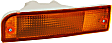 Front, Driver and Passenger Side Turn Signal Light, With bulb(s)