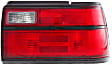 Driver and Passenger Side Halogen Tail Light, With bulb(s), OE Replacement