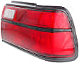 Driver and Passenger Side Halogen Tail Light, With bulb(s), OE Replacement
